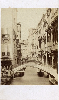 Venice, Italy - Canonica Canal - Palazzo Trevisan-Cappello Venice, Italy - Canonica Canal - Palazzo Trevisan-Cappello