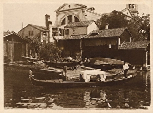 Venice, Italy - Gondola Boatyard and workshop Venice, Italy - Gondola Boatyard and workshop