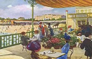 Venice Lido Prints: Venice / Lido C1912