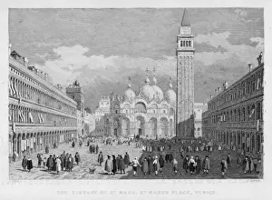St Mark's Square Venice Prints: Venice / St Mark Piazza