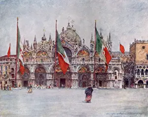 Venice Piazza San Marco Prints: Venice / St Marks / Piazza