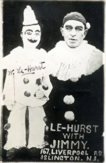 Ventriloquist Mr Le-Hurst with his dummy Jimmy - Liverpool Ventriloquist Mr Le-Hurst with his dummy Jimmy - Liverpool