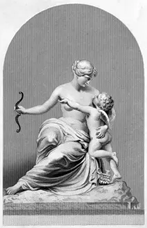 Classical Myth Art Prints: Venus and Cupid