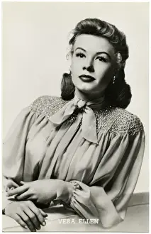 Vintage Film Actresses Prints: Vera Ellen