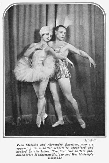 Vera Strelska and Alexandre Gavrilov appearing Vera Strelska and Alexandre Gavrilov appearing