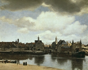VERMEER, Johannes (1632-1675). View on Delft VERMEER, Johannes (1632-1675). View on Delft