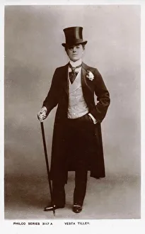 Vesta Tilley music hall male impersonator 1864-1952
