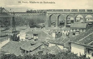 Viaduct at Redondela, Pontevedra, Galicia, Spain Viaduct at Redondela, Pontevedra, Galicia, Spain