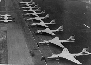 Ten Vickers Valiant B1s of No 138 Squadron Ten Vickers Valiant B1s of No 138 Squadron