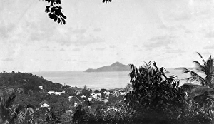 Victoria, Mahe, from Bel Air, Seychelles Victoria, Mahe, from Bel Air, Seychelles