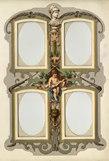 19th Century Victorian Photo Album Print