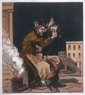 Victorian Era Occupation Prints: Victorian Tinker / 1867