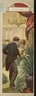 Victorian Era Decor Prints: View into Ballroom