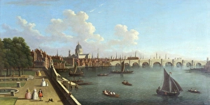 A View of Blackfriars, attributed to Francis Smith A View of Blackfriars, attributed to Francis Smith