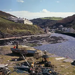 West Country Landscapes Prints: View of Boscastle, Cornwall
