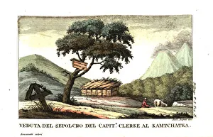 View of Captain Clerke's tomb at St. Peter View of Captain Clerke's tomb at St. Peter