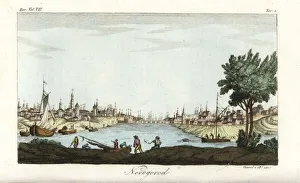 View of the city of Novgorod, Russia, 18th century View of the city of Novgorod, Russia, 18th century