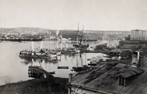 View of the harbour at Sebastopol Sevastopol, Crimea View of the harbour at Sebastopol Sevastopol, Crimea