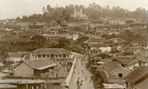 View of the hill station of Coonoor, Tamil Nadu, India View of the hill station of Coonoor, Tamil Nadu, India