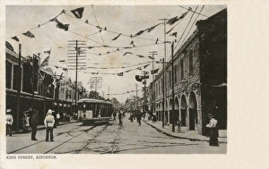 View of King Street, Kingston, Jamaica, West Indies View of King Street, Kingston, Jamaica, West Indies