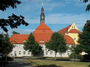View of Lubben Castle, Brandenburg, Germany