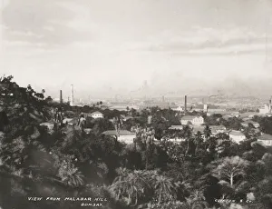 View from Malabar Hill, Bombay, Mumbai, India View from Malabar Hill, Bombay, Mumbai, India
