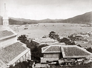 View from Minamigama Hill, Nagasaki, Japan, circa 1890 View from Minamigama Hill, Nagasaki, Japan, circa 1890