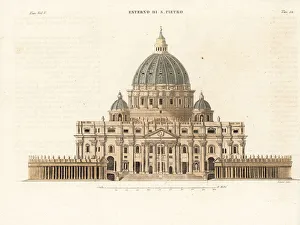 View of Saint Peter's Basilica, Rome View of Saint Peter's Basilica, Rome