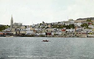 View from the sea of Queenstown (now Cobh), Ireland View from the sea of Queenstown (now Cobh), Ireland