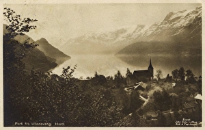 View of Ullensvang, Hardanger, Norway View of Ullensvang, Hardanger, Norway