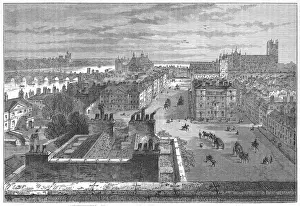 View of Westminster Print, 1807