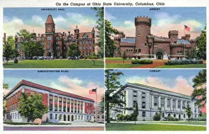Four views, Ohio State University, Columbus, Ohio, USA Four views, Ohio State University, Columbus, Ohio, USA