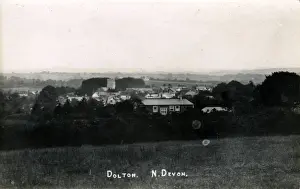 The Village, Dolton, Devon Print 1910s England