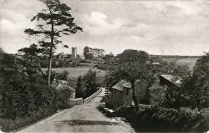 England Village Life 1910s Prints: The Village, Lamerton, Devon