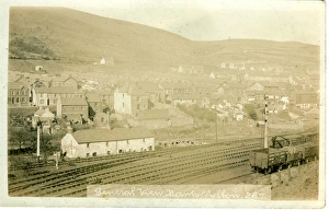 The Village & Railway, Nantyffyllon, Glamorgan The Village & Railway, Nantyffyllon, Glamorgan