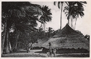 Village scene, Massanzane, Mozambique, East Africa Village scene, Massanzane, Mozambique, East Africa
