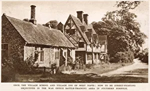 The former Village School and Village Inn of West Tofts The former Village School and Village Inn of West Tofts