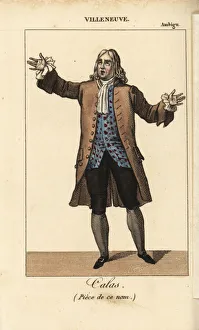 Villeneuve as Calas in the play Calas by Victor Villeneuve as Calas in the play Calas by Victor