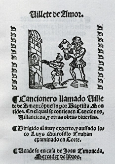 Villete de Amor by Baptista Montidea Villete de Amor by Baptista Montidea
