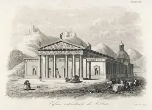 Vilnius Landmarks Prints: Vilna Cathedral