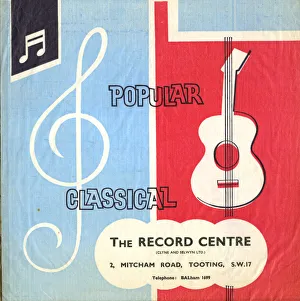 Vintage paper bag, The Record Centre, Tooting, London Vintage paper bag, The Record Centre, Tooting, London