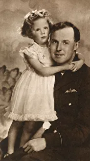 Viscount Clive and his daughter Davina Viscount Clive and his daughter Davina