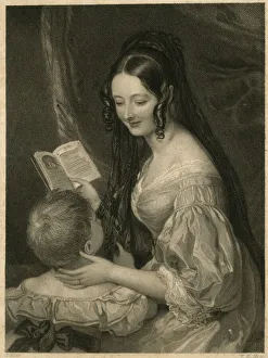 Viscountess Valletort and her son Viscountess Valletort and her son
