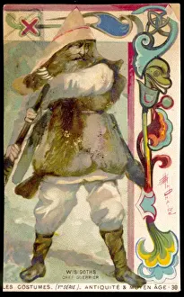 Ancient Germanic Tribes Prints: Visigoth Chief Warrior