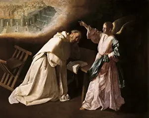 Francisco De Zurbaran Artwork Prints: Vision of St. Peter Nolasco
