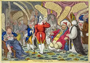 Regency Era Art Prints: Visiting the sick