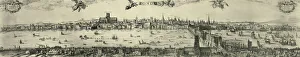 Visschers view of London, 1616