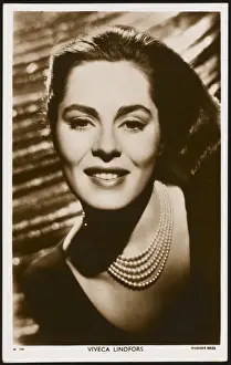 Swedish Film Stars Prints: Viveca Lindfors / Warner