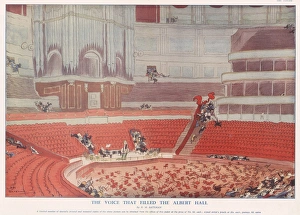 The Voice that filled the Albert Hall by H. M. Bateman The Voice that filled the Albert Hall by H. M. Bateman