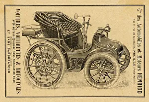 Voiture Henriod 1900 veteran motor car Voiture Henriod 1900 veteran motor car